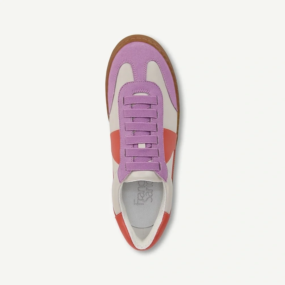 Franco Ponti Sneaker, Purple Coral, 8 WIDE - Picture 4 of 10